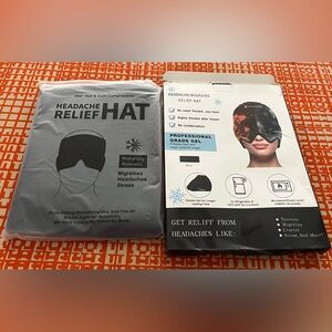 Headache Relief Hat - Migraine Ice Head Wrap